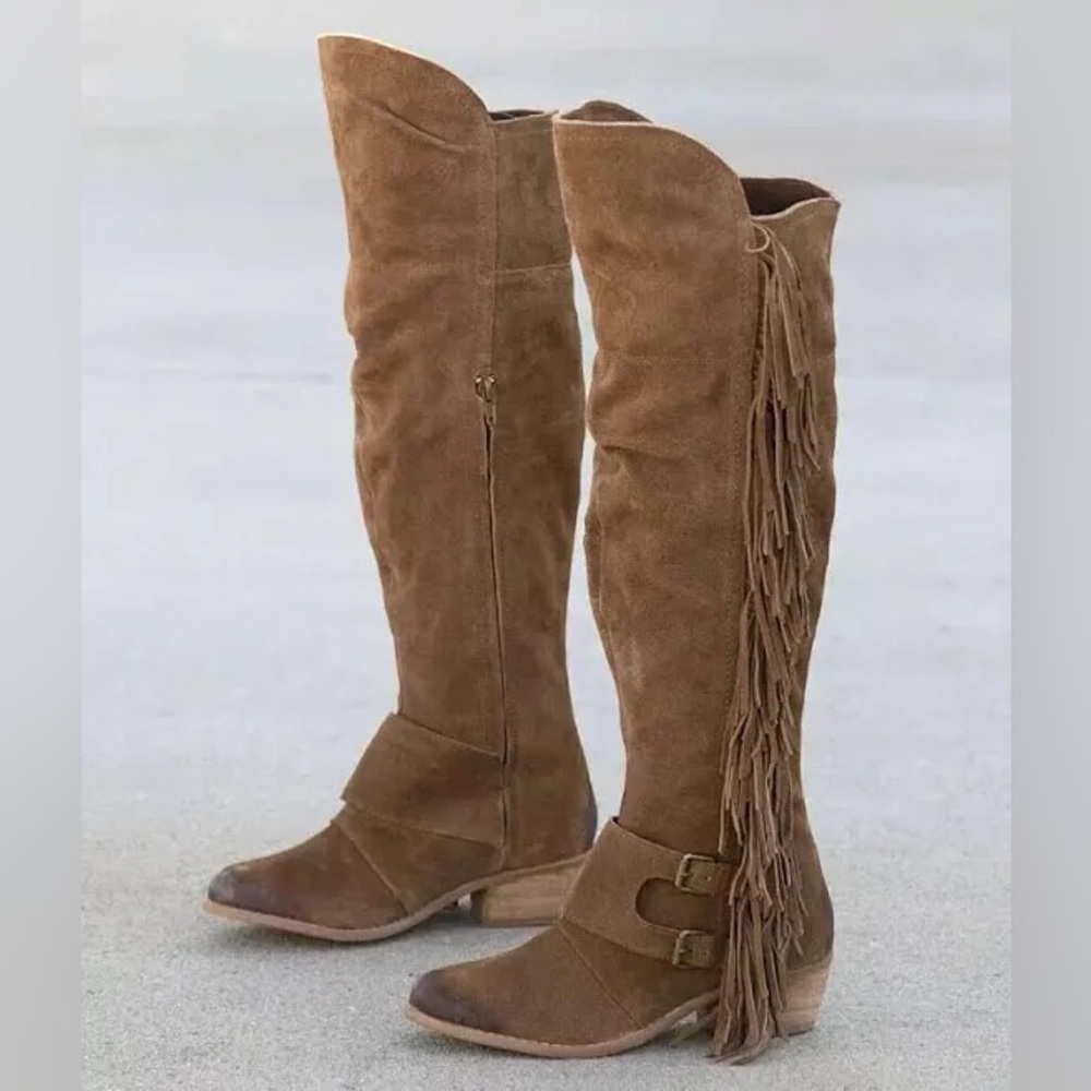 Naughty Monkey Knee High Boots